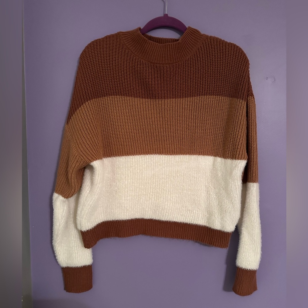 Three Tone Sweater